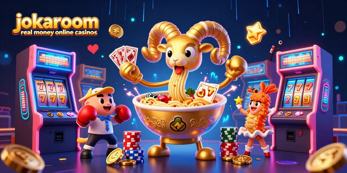 Experience exciting gameplay at jokaroom real money online casinos with bright visuals and engaging elements.